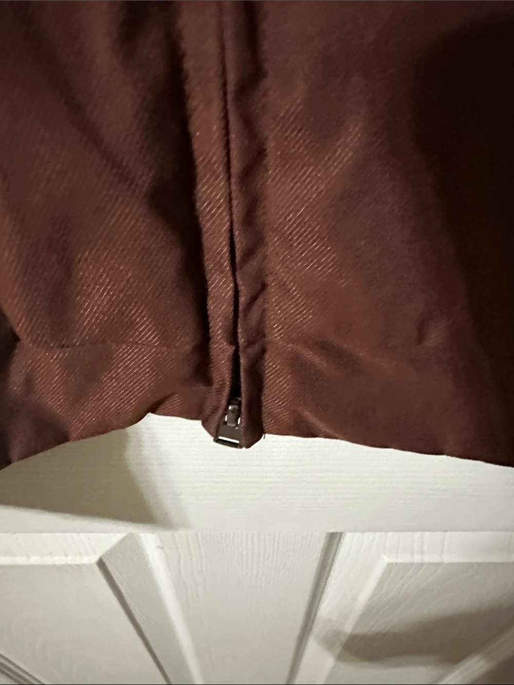 Goodfellow & Co Rust-Brown Lightweight Zip Jacket - Picture 5 of 7